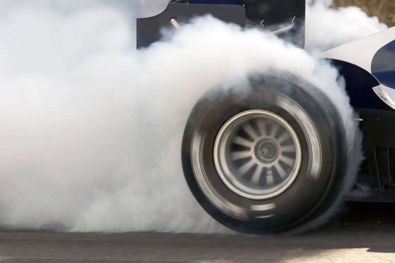 How Formula 1 Cars Boil Rubber
